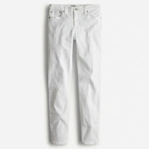 NWOT J Crew Toothpick white jeans 26